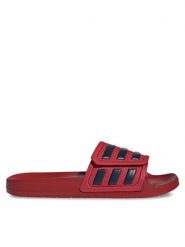 Adidas Klapki Adilette TND Slides GX9707 Czerwony. Czerwone klapki adidas, bez wzorów, z tworzywa sztucznego, sportowe, bez obcasa, bez zapięcia. Za 179.99 zł.