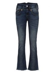 Herrlicher Dżinsy - Relaxed fit - w kolorze granatowym rozmiar: W28. Niebieskie jeansy Herrlicher, z aplikacjami, ze skóry, klasyczne. Za 171.28 zł.