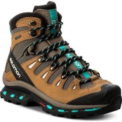 Trekkingi SALOMON - Quest 4D 2 Gtx GORE-TEX 390269 20 G0 Shrew/Camel Gold Ltr/Teal Blue F. Buty trekkingowe marki QUECHUA. W wyprzedaży za 539.00 zł.