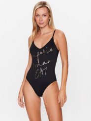 EA7 Emporio Armani Strój kąpielowy 911120 3R407 00020 Czarny. Czarne stroje jednoczęściowe EA7 Emporio Armani, bez wzorów, z syntetyku. Za 399.99 zł.
