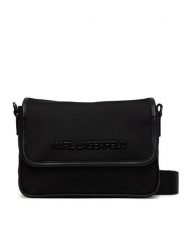 KARL LAGERFELD Torebka A2M30156 Czarny. Czarne listonoszki KARL LAGERFELD, bez wzorów, z materiału, bez dodatków. Za 559.99 zł.