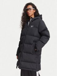 Reebok Kurtka zimowa RCC00112 Czarny Regular Fit. Czarne kurtki Reebok, na zimę, xl, bez wzorów, z syntetyku, bez kaptura. Za 379.99 zł.