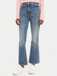 HUGO Jeansy Geflare_2 50541493 Niebieski Skinny Fit. Niebieskie jeansy Hugo, bez wzorów, z bawełny. Za 479.99 zł.