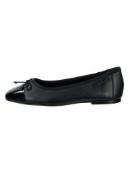 GANT Footwear Skórzane baleriny "Chadii" w kolorze czarnym rozmiar: 39. Czarne baleriny GANT Footwear, bez wzorów, bez obcasa, bez zapięcia. Za 344.95 zł.