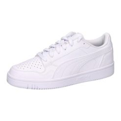 Buty PUMA Reb-L Jr puma. Białe buty sportowe lifestyle Puma, bez wzorów, sportowe, bez zapięcia. Za 169.99 zł.