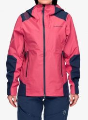Kurtka w góry damska La Sportiva Crossridge Evo Shell Jacket. Czerwone kurtki La Sportiva, l, bez wzorów, eleganckie, bez kaptura. Za 1,285.89 zł.