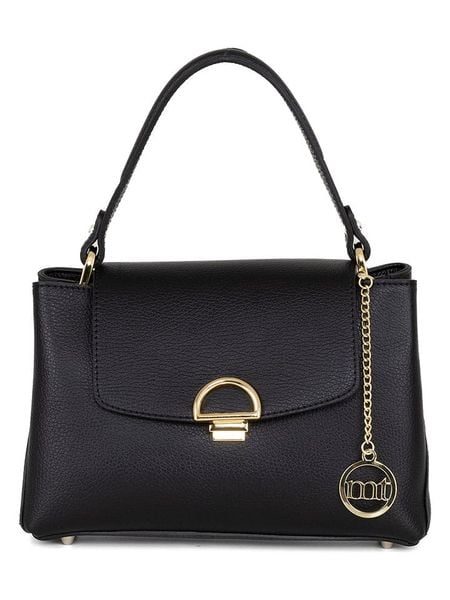 Mia Tomazzi Skórzana torebka "Ignegnoli" w kolorze czarnym - 25 x 19 x 9 cm rozmiar: onesize. Czarne torebki klasyczne Mia Tomazzi, bez wzorów, z materiału, przez ramię, bez dodatków. Za 319.88 zł.