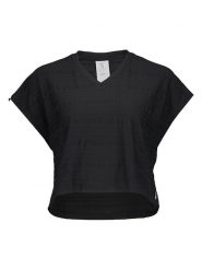 Reebok Koszulka sportowa w kolorze czarnym rozmiar: S. Czarne t-shirty sportowe Reebok, s, bez wzorów, bez ramiączek, outdoorowe. Za 70.57 zł.