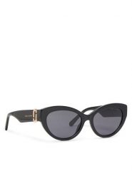 Marc Jacobs Okulary przeciwsłoneczne 883/S 208643 Czarny. Czarne okulary przeciwsłoneczne Marc Jacobs, bez wzorów, plastikowe. Za 869.99 zł.
