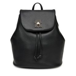 Plecak Tommy Hilfiger. Czarne plecaki Tommy Hilfiger, bez wzorów, bez dodatków. Za 699.99 zł.