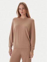 Kontatto Sweter 3M0820C Beżowy Regular Fit. Brązowe swetry Kontatto, m, bez wzorów, z syntetyku, bez ramiączek. Za 259.99 zł.
