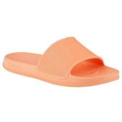 Damskie/sandały Tora. Brązowe sandały Coqui, bez wzorów, z materiału, z otwartym noskiem, bez obcasa, bez zapięcia. Za 104.99 zł.