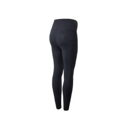 Damskie legginsy jeździeckie z pełną przyczepnością Horze Ginny. Niebieskie legginsy HORZE, bez wzorów, z materiału, eleganckie. Za 319.50 zł.