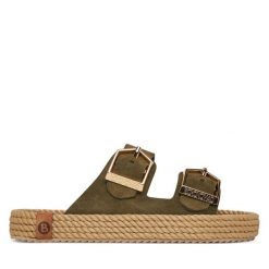 Espadryle Bohonomad. Brązowe espadryle Bohonomad, bez wzorów, bez obcasa. Za 269.99 zł.