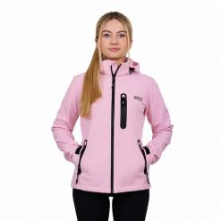 Kurtka SOFTGRIT PROS SPORT damska. Czerwone kurtki przejściowe sportowe PROS, m, bez wzorów, z dzianiny, bez kaptura. Za 299.00 zł.