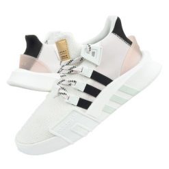 Buty adidas Eqt Bask Adv EE5043 białe. Białe buty treningowe bez wzorów, z materiału, bez zapięcia. Za 310.46 zł.