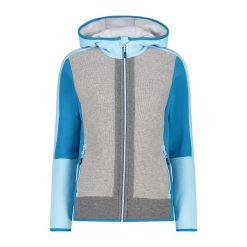 Damska kurtka z kapturem CMP. Niebieskie kurtki CMP, bez wzorów, sportowe, z kapturem. Za 506.50 zł.