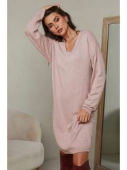 Joséfine Sukienka "Ibrany" w kolorze jasnoróżowym rozmiar: M. Różowe sukienki Joséfine, m, bez wzorów, z kaszmiru, bez kołnierzyka, bez ramiączek, midi. Za 152.99 zł.