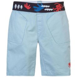 Szorty dla dzieci Rafiki Rumney. Niebieskie szorty RAFIKI, bez wzorów, sportowe. Za 230.50 zł.