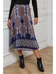 L'armoire de Suzette Spódnica w kolorze granatowym rozmiar: 34/36. Niebieskie spódnice L'armoire de Suzette, na co dzień, l, bez wzorów, klasyczne, midi, proste. Za 78.99 zł.