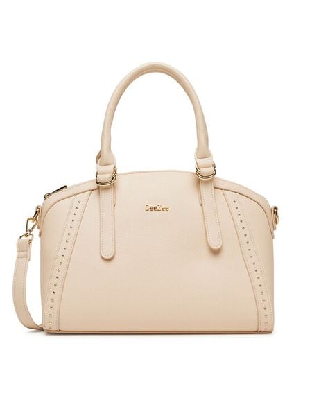 DeeZee Torebka C-DZE-S-013-08 Beżowy. Brązowe torebki klasyczne DeeZee, bez wzorów, z materiału, bez dodatków. Za 149.99 zł.