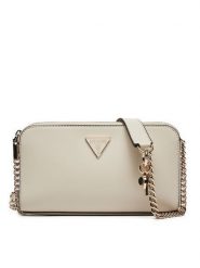 Guess Torebka HWVG94 93120 Écru. Kopertówki Guess, z aplikacjami, ze skóry, wizytowe, bez dodatków. Za 269.99 zł.