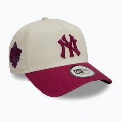 Czapka z daszkiem New Era WS Patch Eframe New York Yankees. Brązowe czapki z daszkiem New Era, bez wzorów. Za 159.99 zł.