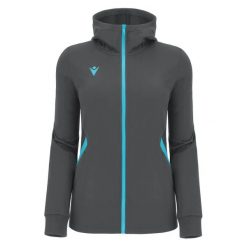 Damska bluza z kapturem full zip Macron Bastet. Niebieskie bluzy z kapturem Macron, na jesień, xl, bez wzorów, z dzianiny, z kapturem. Za 268.50 zł.