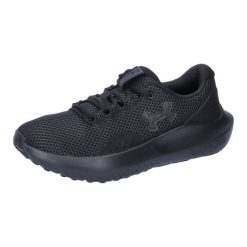Buty biegowe Under armour model 3027007-002 dla kobiet. Czarne buty do biegania Under Armour, na lato, bez wzorów, z materiału, bez zapięcia, do biegania. Za 280.80 zł.