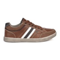 Brązowe damskie buty sportowe VICO. Brązowe buty treningowe bez wzorów, bez zapięcia. Za 142.61 zł.