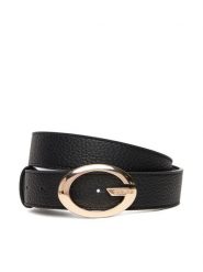 Guess Pasek Damski BW9306 P5430 Czarny. Czarne paski Guess, z aplikacjami, ze skóry. Za 210.99 zł.
