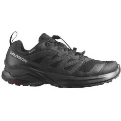 Buty trekkingowe damskie Salomon Trailowe X-adventure Gtx Gore-tex. Czarne buty trekkingowe Salomon, z gore-texu, bez zapięcia. Za 631.00 zł.