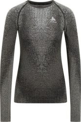 Koszulka termoaktywna z długim rękawem damska Odlo BLACKCOMB ECO. Czarne t-shirty sportowe ODLO, l, bez wzorów, z elastanu, bez ramiączek, do biegania. Za 359.99 zł.