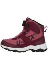 Buty trekkingowe Whistler Nocara. Czerwone buty trekkingowe WHISTLER, z materiału, bez zapięcia. Za 304.50 zł.