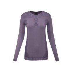 Koszulka z długim rękawem damska X-Bionic X-Ential Shirt Lavender. Fioletowe bielizna termoaktywna damska XBIONIC, bez wzorów, bez ramiączek, narciarskie. W wyprzedaży za 230.00 zł.