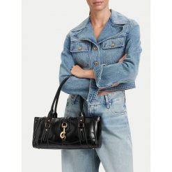 Torebka Badura. Czarne torebki klasyczne Badura, bez wzorów, klasyczne, bez dodatków. Za 249.99 zł.