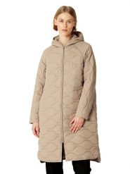 Ilse Jacobsen Płaszcz przejściowy w kolorze beżowym rozmiar: 40. Brązowe płaszcze Ilse Jacobsen, bez wzorów, bez kaptura. Za 282.99 zł.