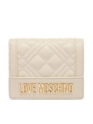 LOVE MOSCHINO Portfel JC5601PP1OLA0110 Écru. Portfele Love Moschino, bez wzorów, ze skóry. Za 449.99 zł.