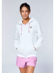 Chiemsee Bluza w kolorze białym rozmiar: S. Białe bluzy z kapturem Chiemsee, s, bez wzorów, z bawełny, bez kaptura. Za 171.95 zł.