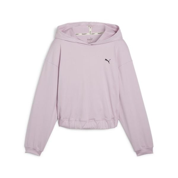 Bluza damska z kapturem Puma Studio Foundation. Fioletowe bluzy Puma, xs, bez wzorów, z kapturem, na fitness i siłownię. Za 215.70 zł.
