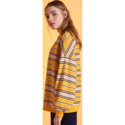 Bluza w paski z półgolfem - Wielobarwny. Bluzy marki Cropp. Za 99.99 zł.