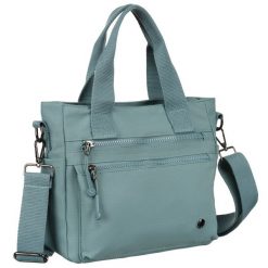Shopperka damska Peterson PTN CSM-07 niebieska. Niebieskie torebki klasyczne Peterson, bez wzorów, bez dodatków. Za 89.99 zł.