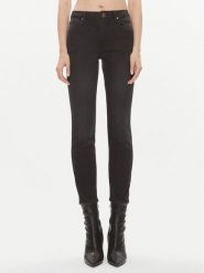 Pinko Jeansy Sabrina 100169 A102 Czarny Skinny Fit. Czarne jeansy Pinko, bez wzorów, z bawełny. Za 699.99 zł.