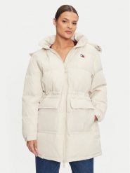 Tommy Jeans Kurtka puchowa Alaska DW0DW18821 Beżowy Regular Fit. Brązowe kurtki Tommy Jeans, l, bez wzorów, z jeansu, bez kaptura. Za 799.99 zł.
