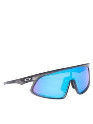 Oakley Okulary przeciwsłoneczne Rslv 0OO9524D 95240441 Szary. Szare okulary przeciwsłoneczne Oakley, bez wzorów, plastikowe. Za 949.99 zł.
