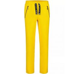 Szorty Damskie Luhta Jantoniemi. Żółte spodnie dresowe Luhta, bez wzorów, narciarskie. Za 369.00 zł.