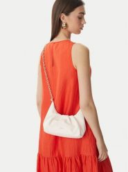 Furla Torebka Delia Mini WE00837 BX2269 CN PNN00 Biały. Białe torebki klasyczne Furla, bez wzorów, ze skóry, bez dodatków. Za 1,179.00 zł.