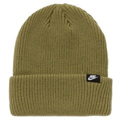 Czapka zimowa Nike Terra Futura Beanie Groen. Brązowe czapki zimowe Nike, bez wzorów, sportowe. W wyprzedaży za 99.00 zł.