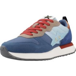 Buty SUN68 SCPZ45216 Niebieski. Niebieskie buty trekkingowe SUN68, bez wzorów, ze skóry, bez zapięcia, trekkingowe. Za 430.99 zł.