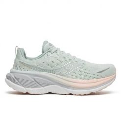 Buty do biegania damskie Saucony Hurricane 25. Zielone buty do biegania Saucony, bez wzorów, bez zapięcia, do biegania. Za 771.20 zł.